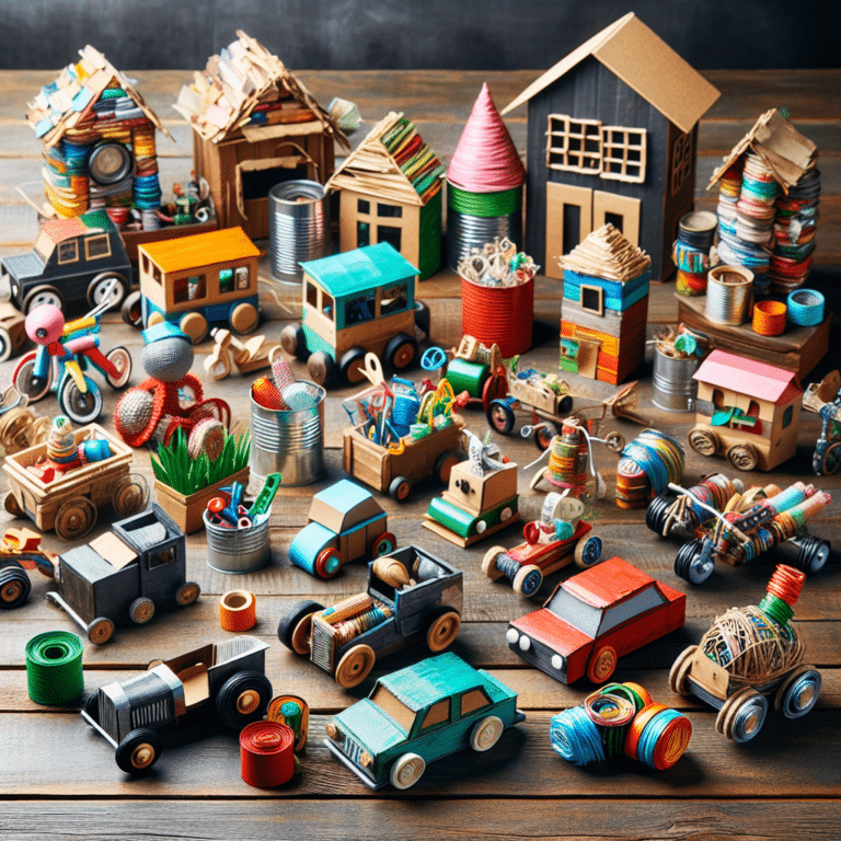 Homemade Toys from Scrap Materials