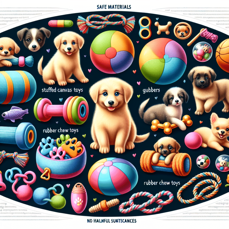 Choosing Materials for Puppy Toys