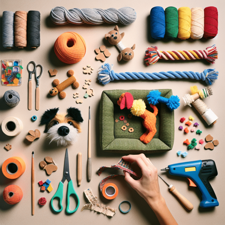 Crafting Homemade Chew Toys for Dogs