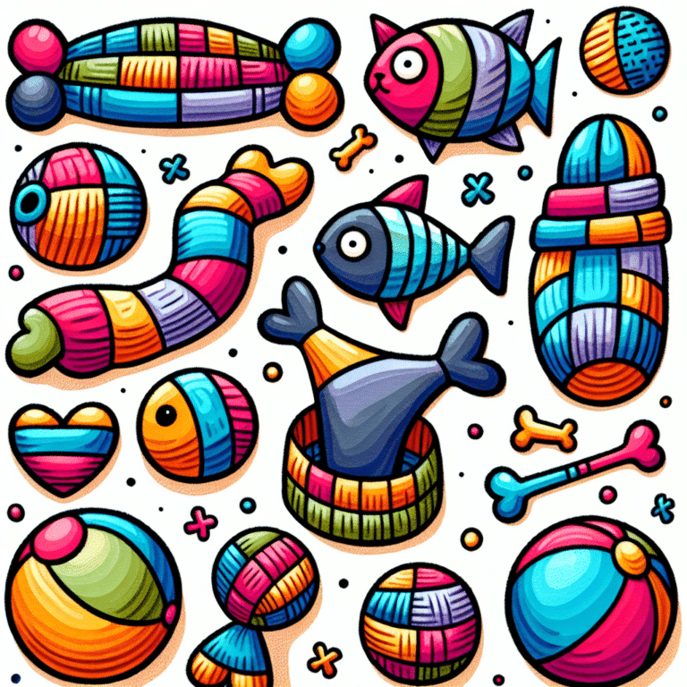 Recycled Fabric Toys for Pets