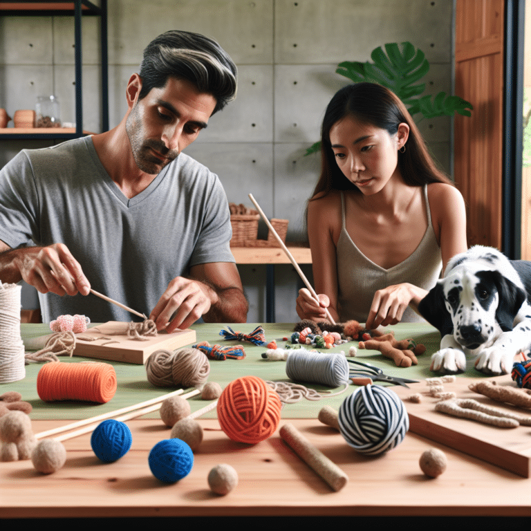 Crafting Homemade Chew Toys for Dogs