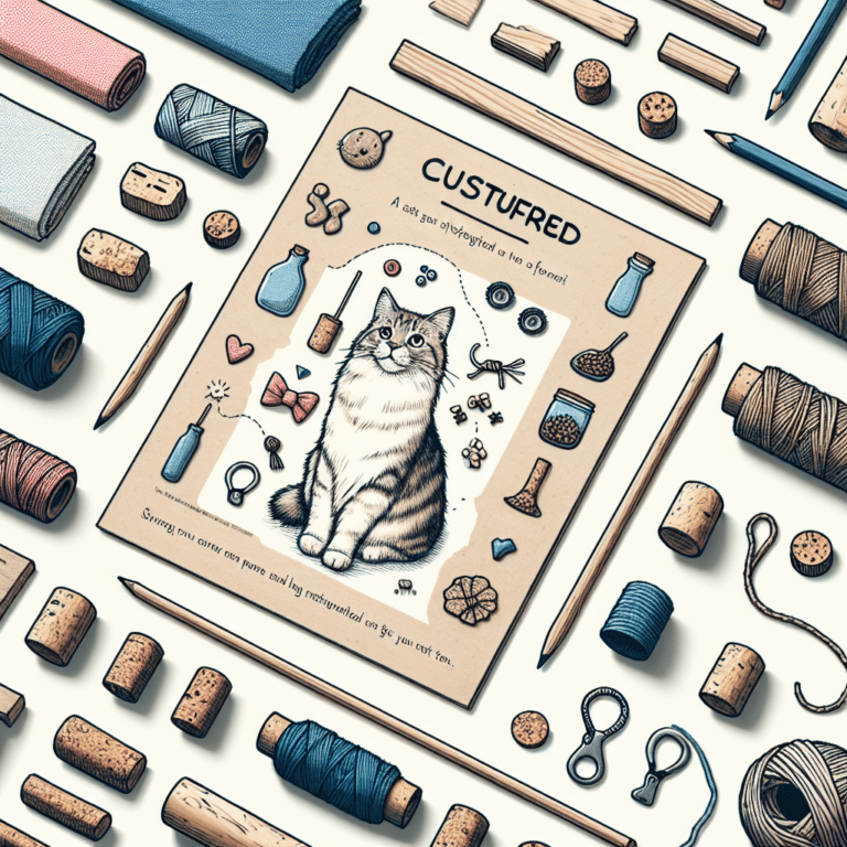 Making Cat Toys from Household Items