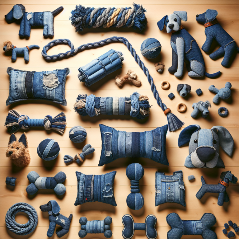 Recycled Denim Toys for Dogs