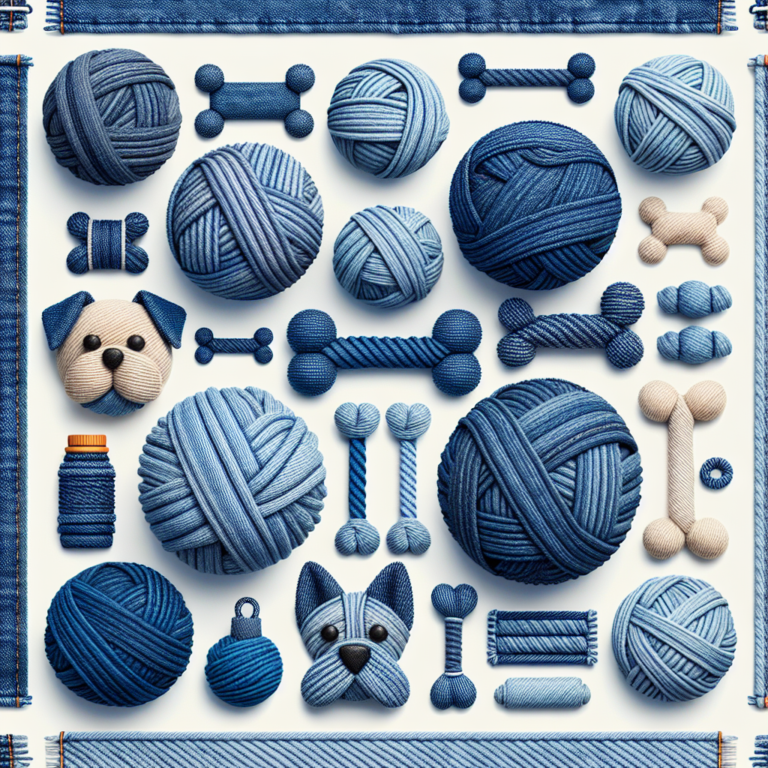 Recycled Denim Toys for Dogs