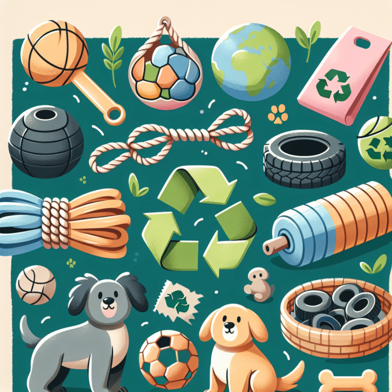 Eco-Friendly Pet Toys from Household Waste