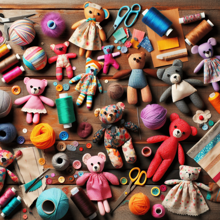 Homemade Toys from Fabric Scraps