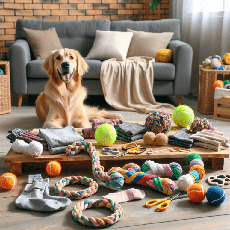 Creating DIY Dog Toys at Home