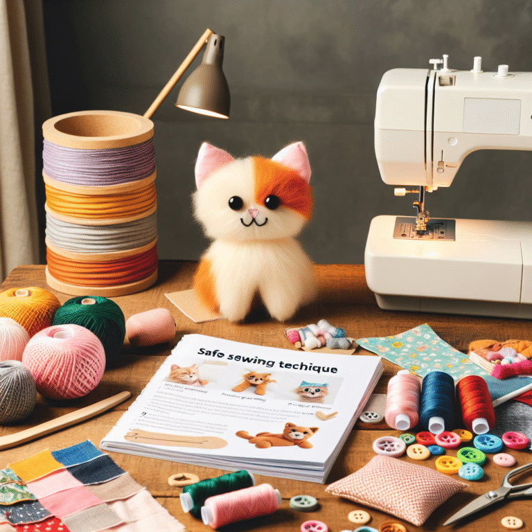 Safe Sewing Tips for Pet Toys
