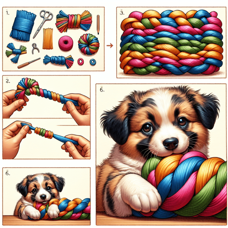 Crafting DIY Tug Toys for Your Puppy