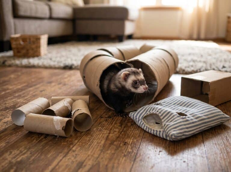 easy diy ferret toys
