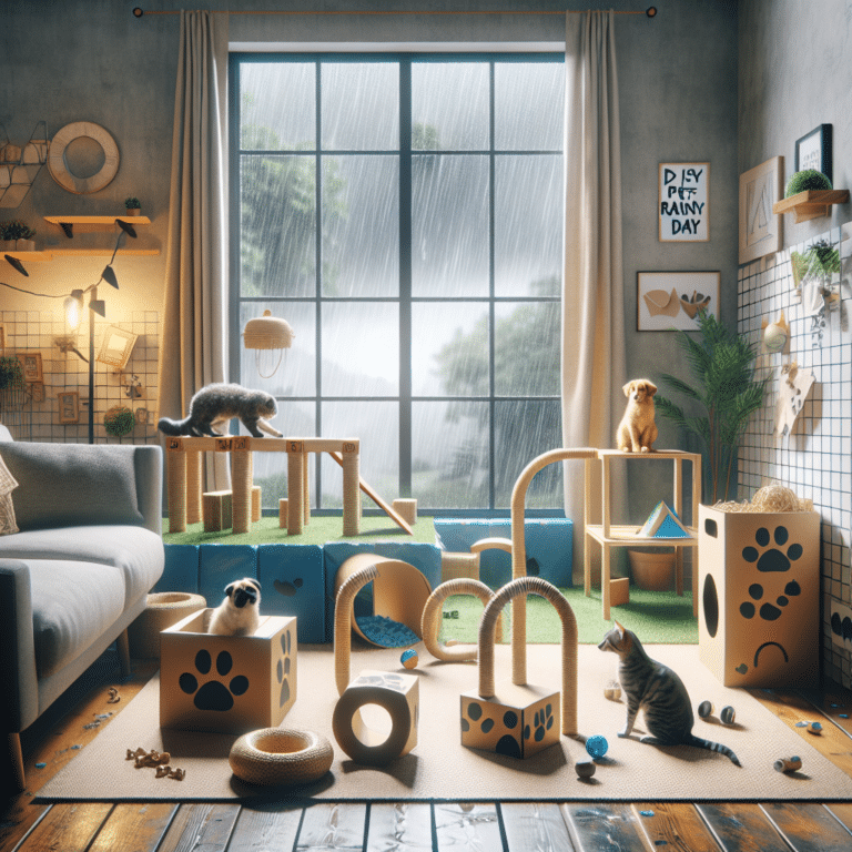 DIY Pet Games for Rainy Days