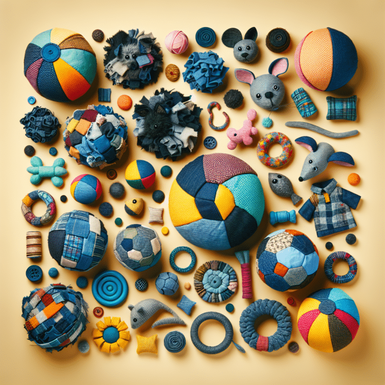 Recycled Fabric Toys for Pets