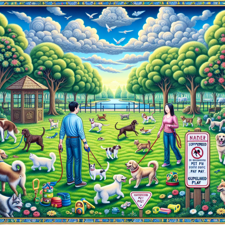 Supervised Play Guidelines for Pets