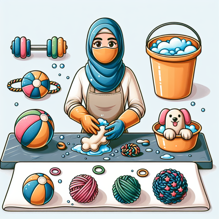 How to Clean Homemade Pet Toys