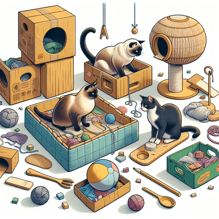Turn Everyday Items Into Cat Paradise: DIY Cat Toys