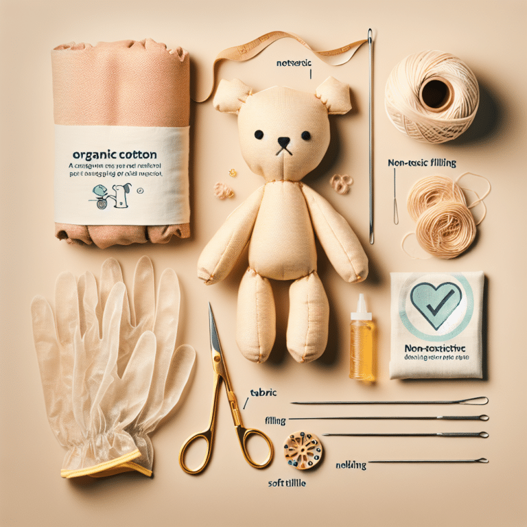 Safe sewing tips for pet toys