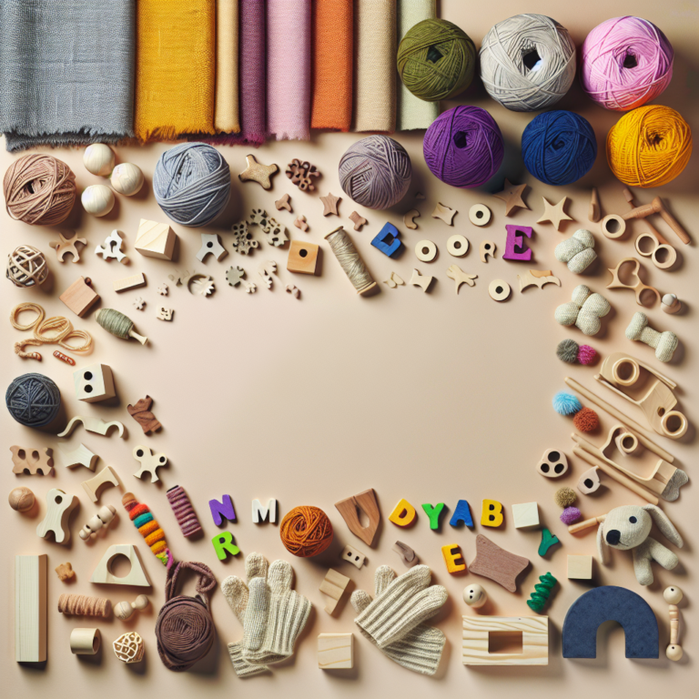 Non-toxic materials for pet DIY toys
